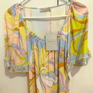 Fashion luxe blouse Emilio Pucci
